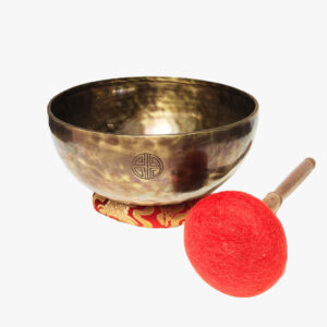 Deep Healing Fullmoon Tibetan Singing Bowl (Large)